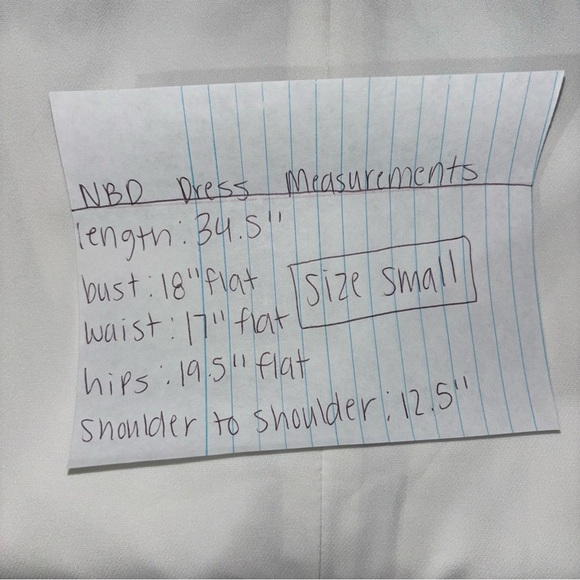 NBD x Revolve White Lace Sheath Dress Size Small NWT Plunge Bridal, Bachelorette - Picture 15 of 15